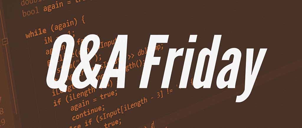 Questions of the Week 37